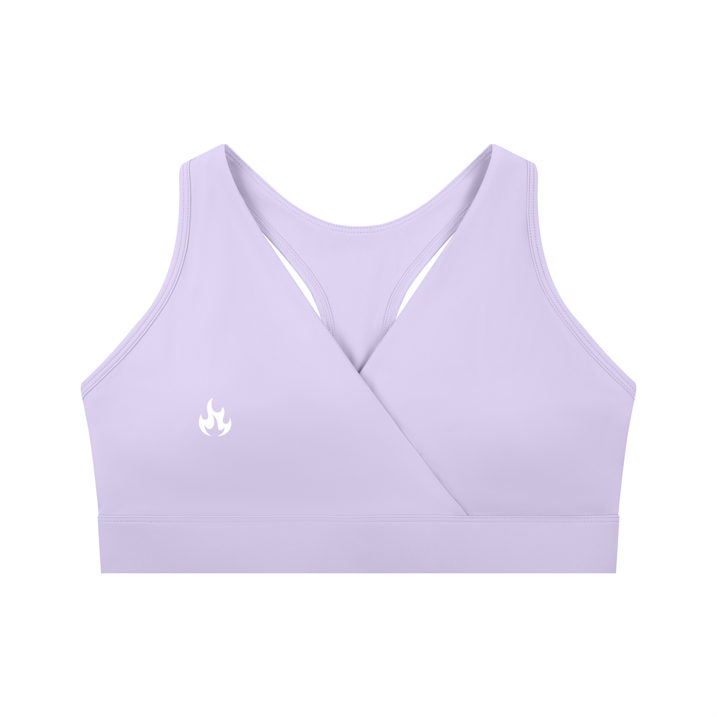 Women's Crossover V-Neck Sports Bra