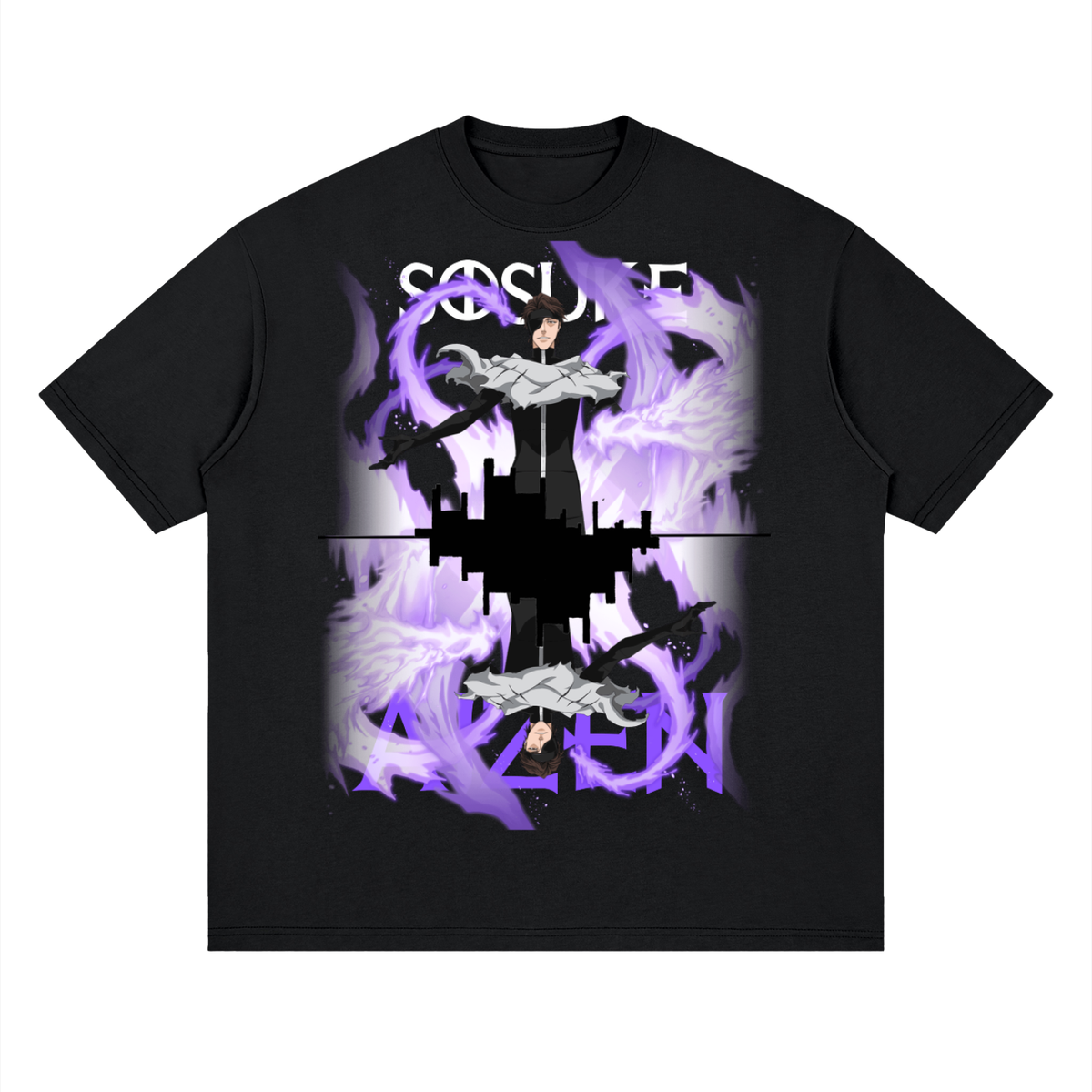 Aizen Anime Graphic Tee