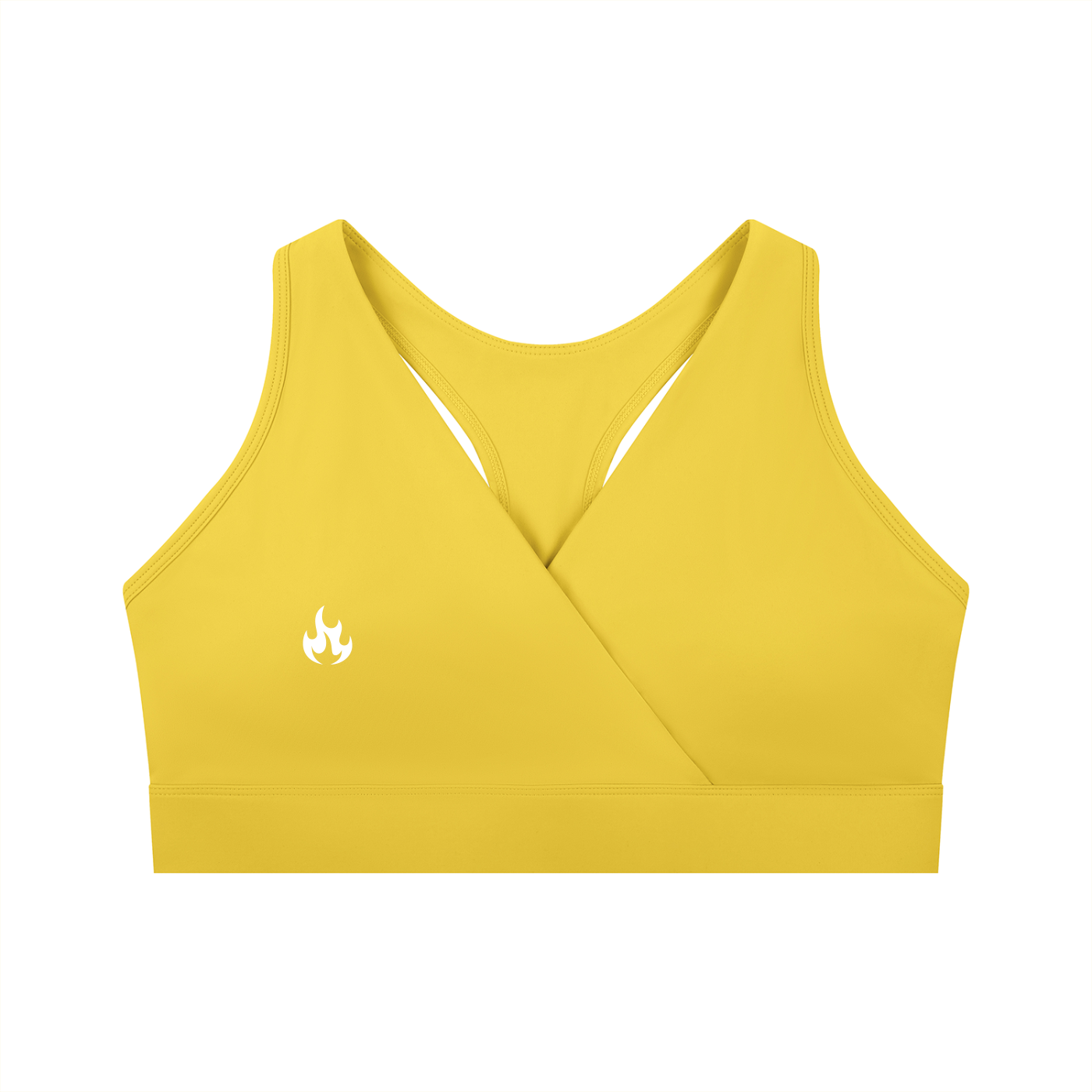 Women's Crossover V-Neck Sports Bra
