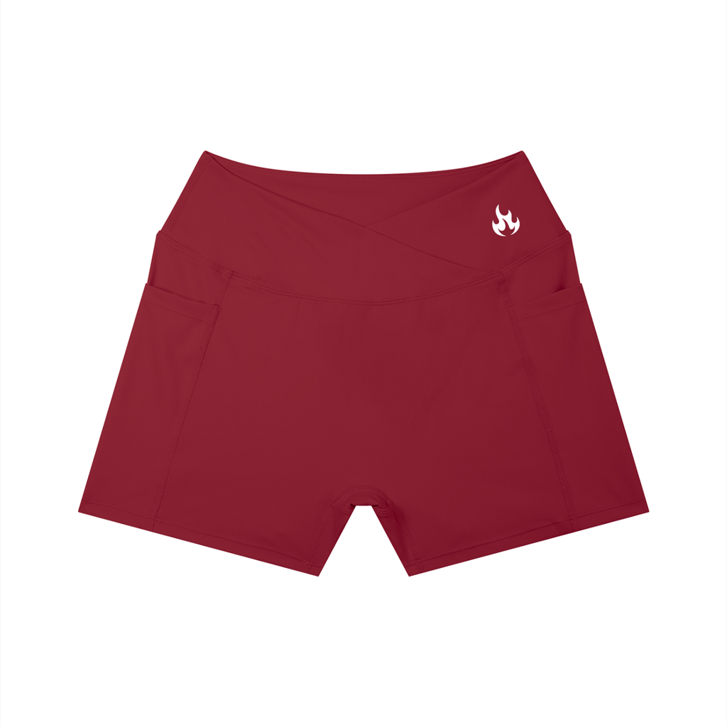Women’s High Rise Pocket Yoga Shorts