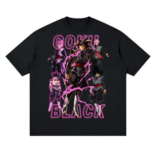 Black Goku Anime Graphic Tee
